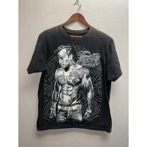 Mafioso El Mujertego Shirt Graphic Black Riviera Maya Tee Large L